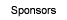 Sponsors